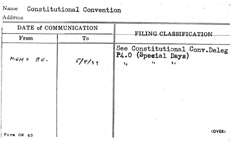 Constitutional Convention