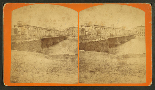 Iron bridge.