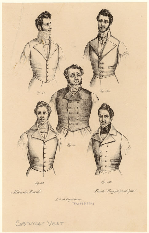 Men in vests and neckties