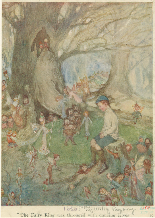 "The Fairy Ring was thronged with dancing Elves."