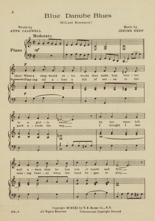 Blue Danube blues