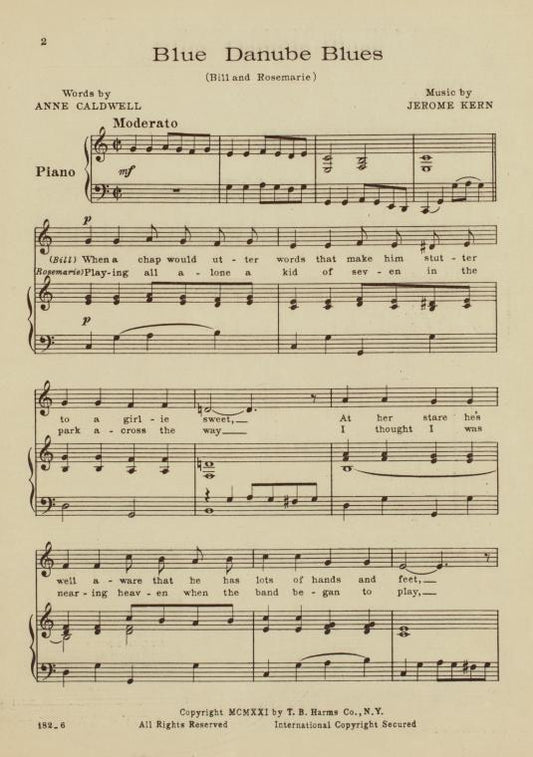 Blue Danube blues