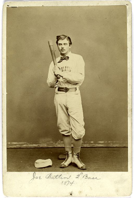 Joe Battin, 1874 2nd base