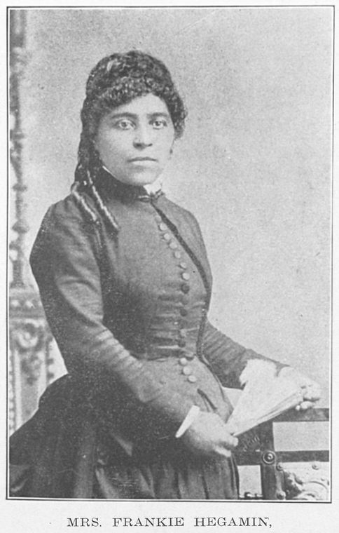 Mrs. Frankie Hegamin; Chicago; One who has given all life to the uplifting of her race.