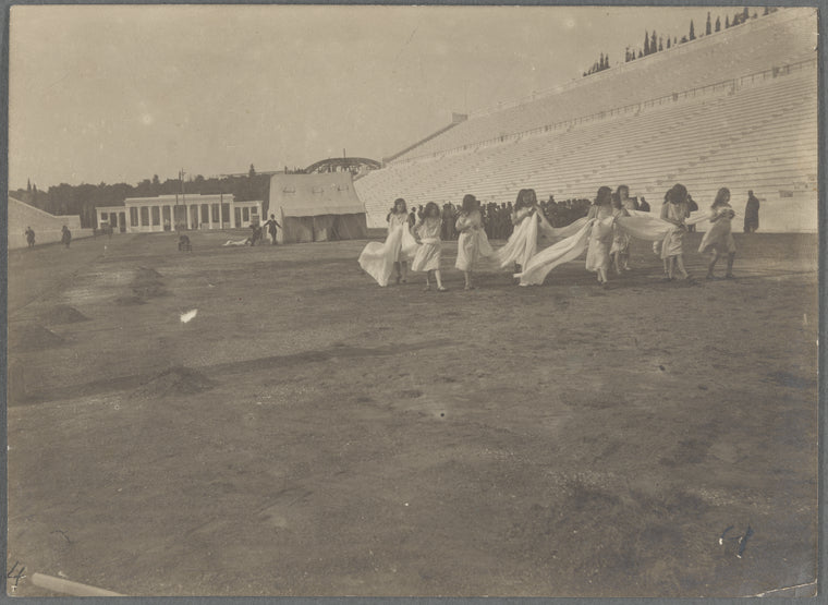 Loie Fuller and her Muses at Greek Stadium