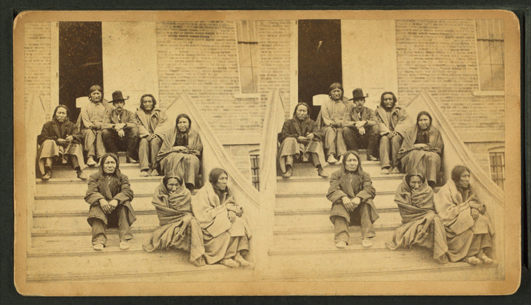 Indians who broke out of their reservation in Indian territory & made a raid across Kan in 1879 & killed settlers near Great Bend & other places.