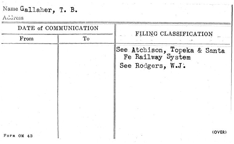 Gallaher, T.B.
