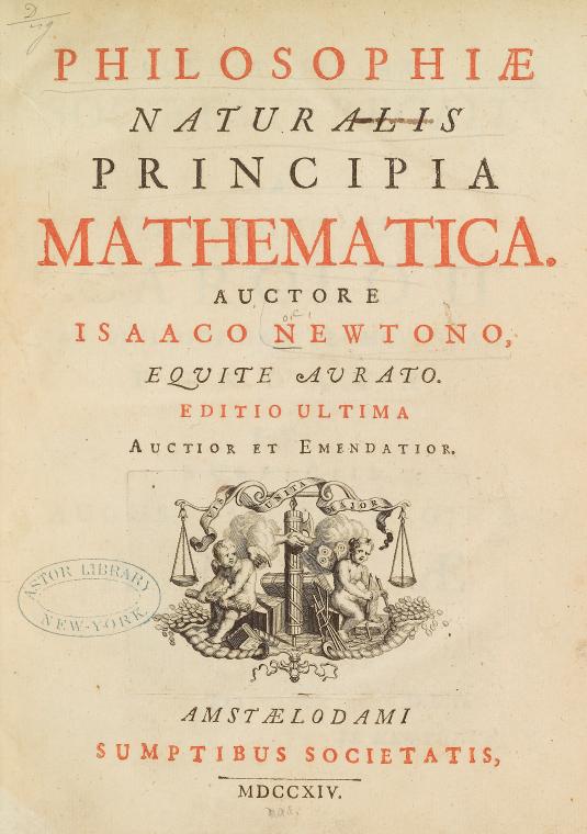 Philosophiæ naturalis principia mathematica