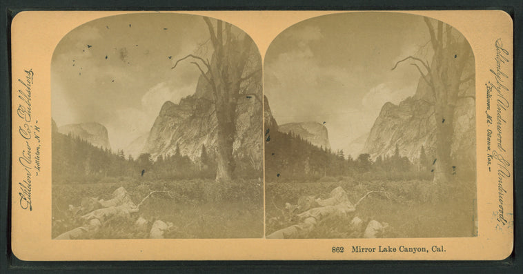 Mirror Lake Canyon, Cal.