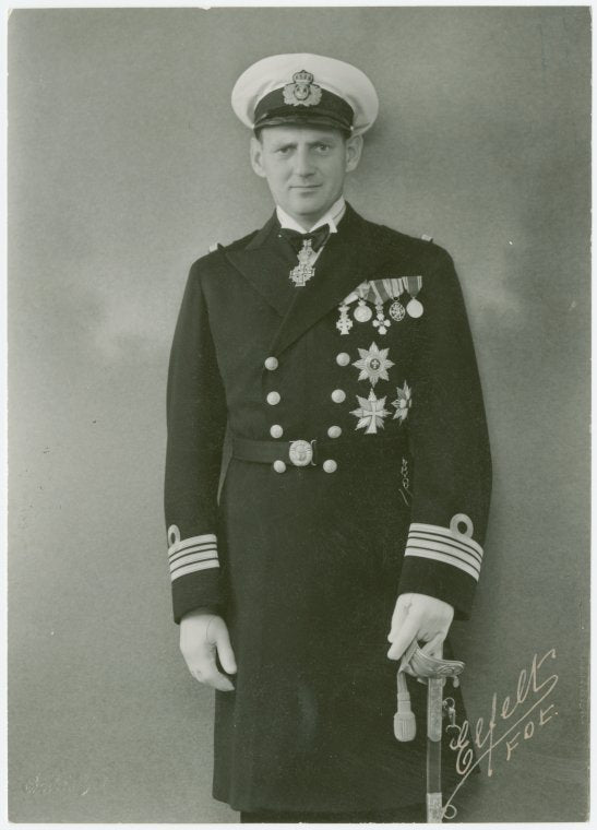 Denmark Participation - Prince Frederik and Princess Ingrid - In uniform