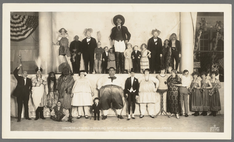 Ringling Brothers and Banum & Bailey Combined Circus.: Congress of Freaks