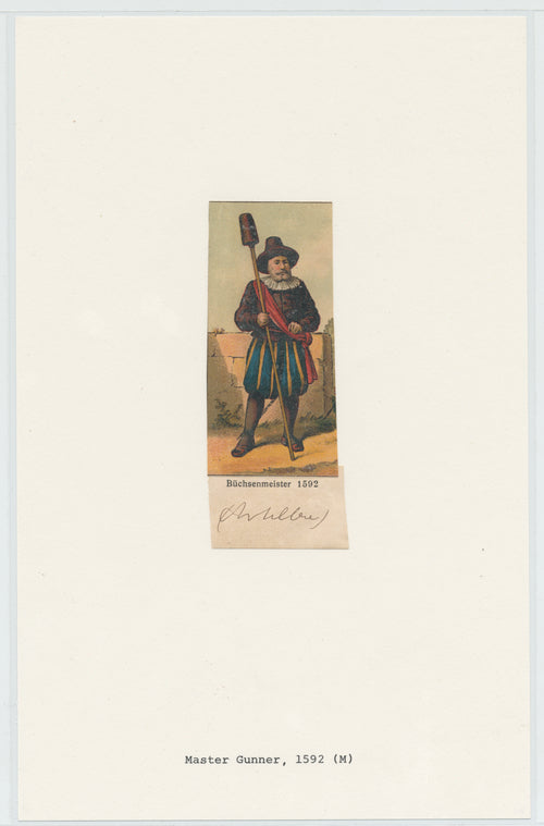 Artillerie, Büchsenmeister, 1592