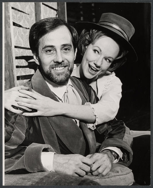 Michael Wager and Charlotte Fairchild in the stage production The Penny Friend