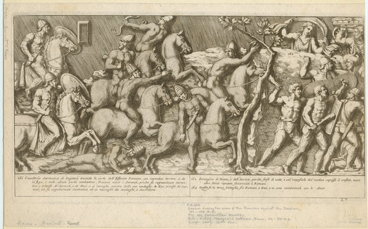 Cavalry and soldiers during the Dacian Wars, 101-106