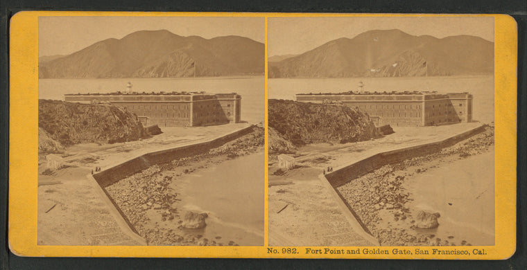 Fort Point and Golden Gate, San Francisco, Cal.