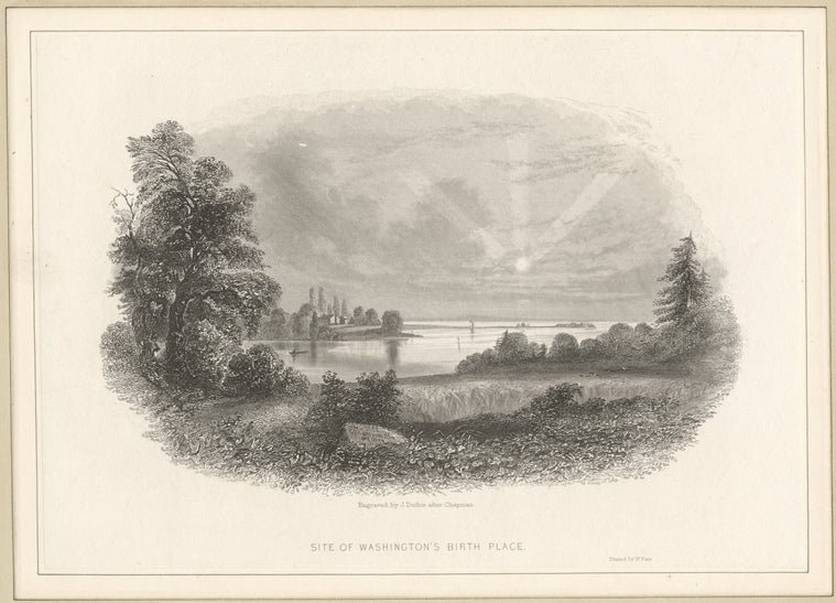 Site of Washington's birth place
