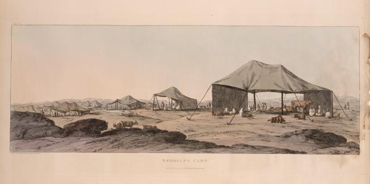 Bedouins camp.