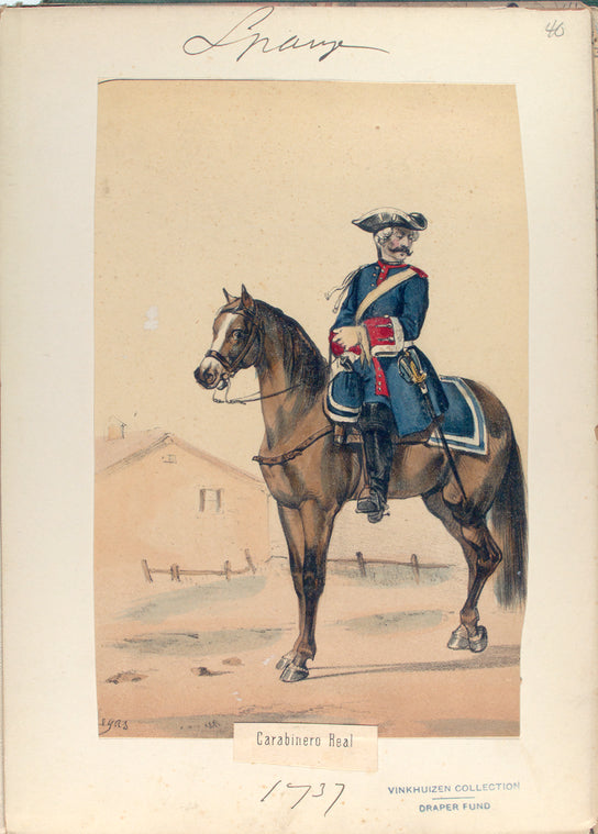 Carabinero Real. 1737