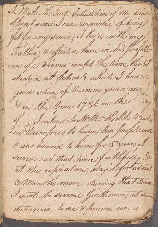 John Hyslop diary