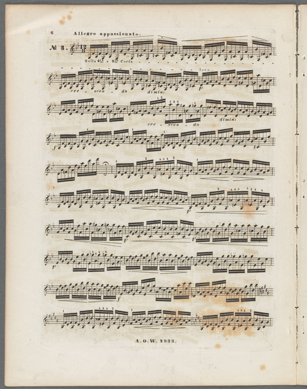 Trois caprices pour le violon, op. 20