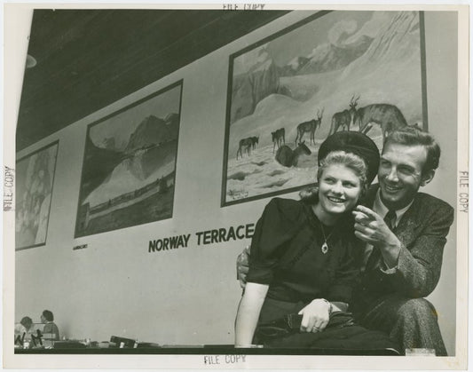Norway Participation - Couple at exhibit