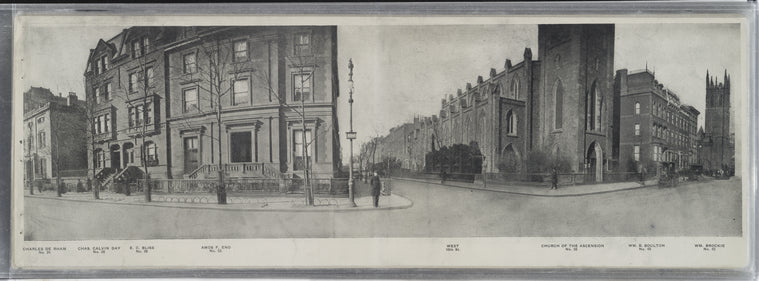 No. 24 Charles de Rham - No. 42 Wm. Brockie, West 10th St.