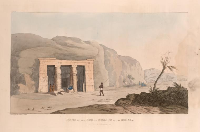 Temple on the road to Berenice [Baranis] on the Red Sea.