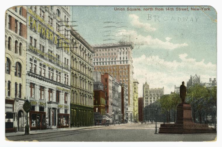 Union Square, north from 14th Street, New-York