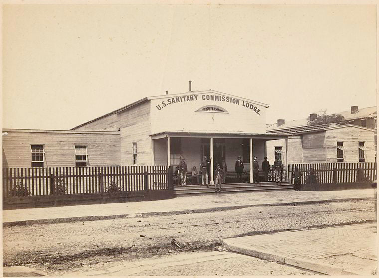 U.S. Sanitary Commission Lodge : location unknown