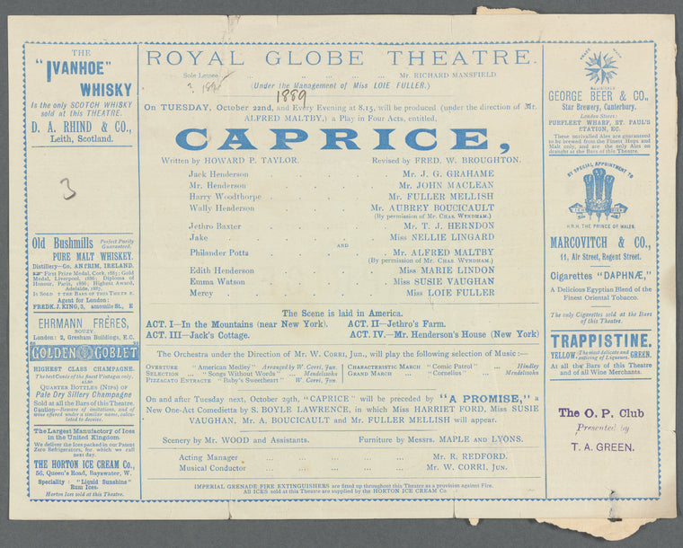 Caprice - Royal Globe Theatre