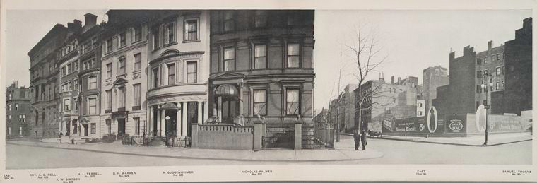No. 914 Samuel Thorne - East 73rd St. - Nicholas Palmer - R. Guggenheimer - H.L. Terrell - East 74th St.