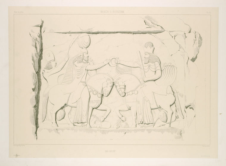 Nakch-i-Roustam. Bas-relief.