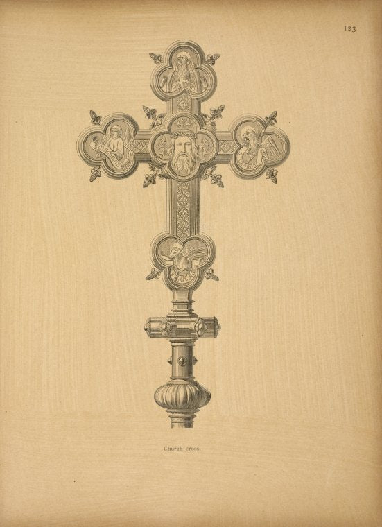 Church cross.