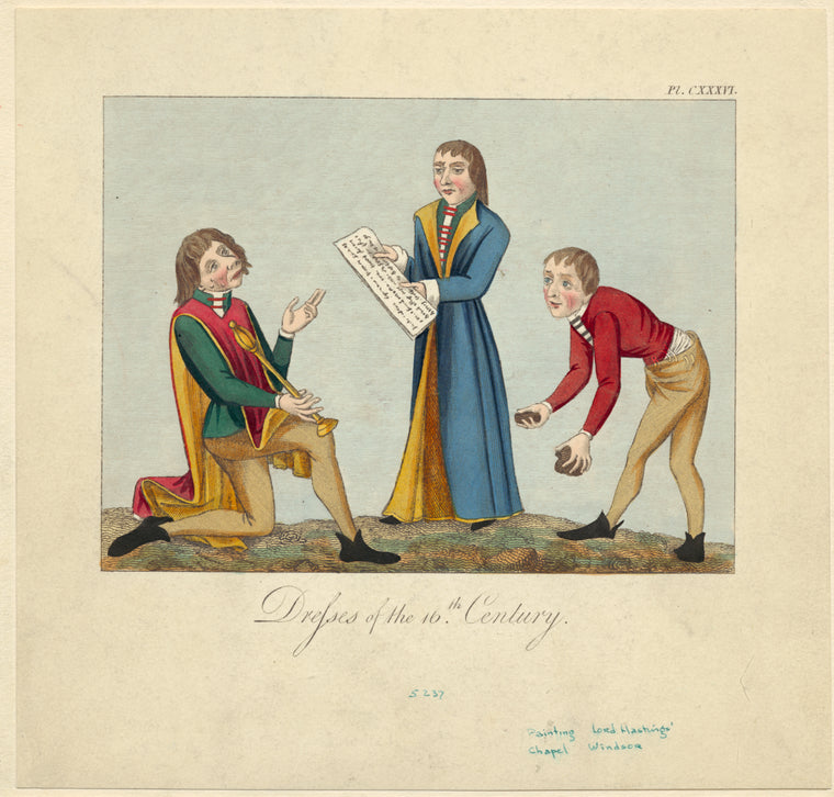 Dresses of the 16th century