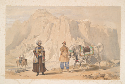 Castle of Zohauk-i-Maran; the British commandant of Shah Shoojau's second Janbaz cavalry, and Affghan troopers of the corps