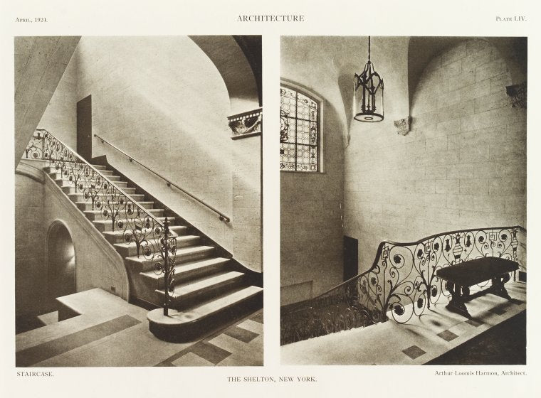 The Shelton, New York: Staircase