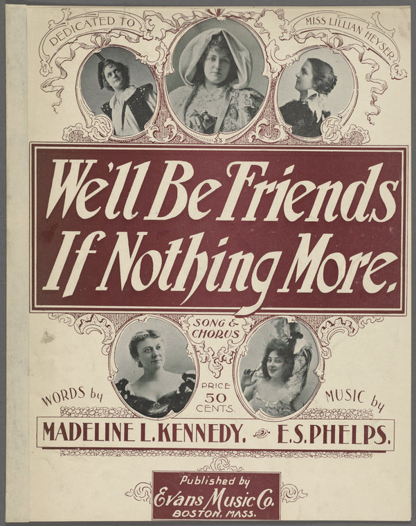 We'll be friends if nothing more
