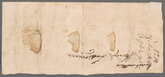 Order for whiskey signed by Zebulon Pike as Captain of Commissary