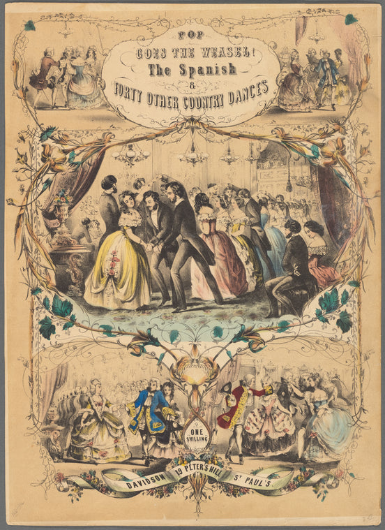 Pop goes the weasel! The Spanish & forty other country dances