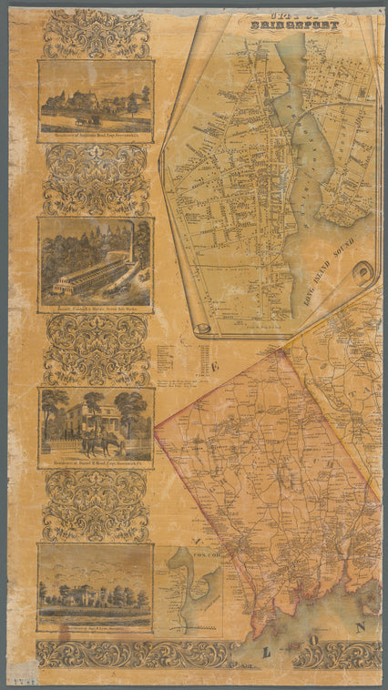 Clark's map of Fairfield County, Connecticut: from actual survey