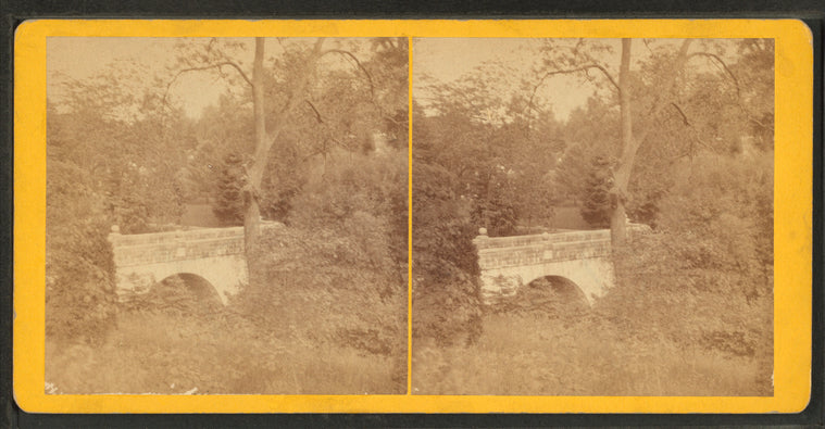 Stone Bridge at the Wissahickon Creek, near Philadelphia, Pa.