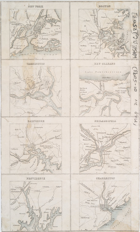 Principal cities of the United States