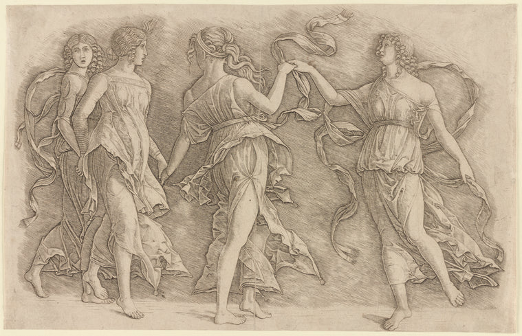 Dance of Four Women (after Mantegna?)