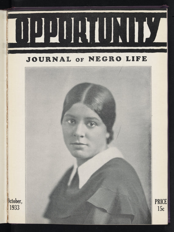 Opportunity: journal of Negro life