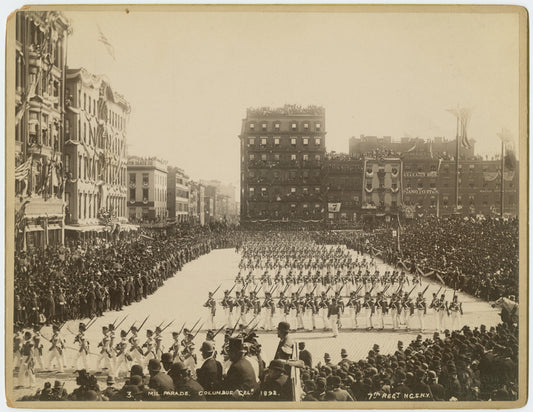 Columbus Day parade, Union Square