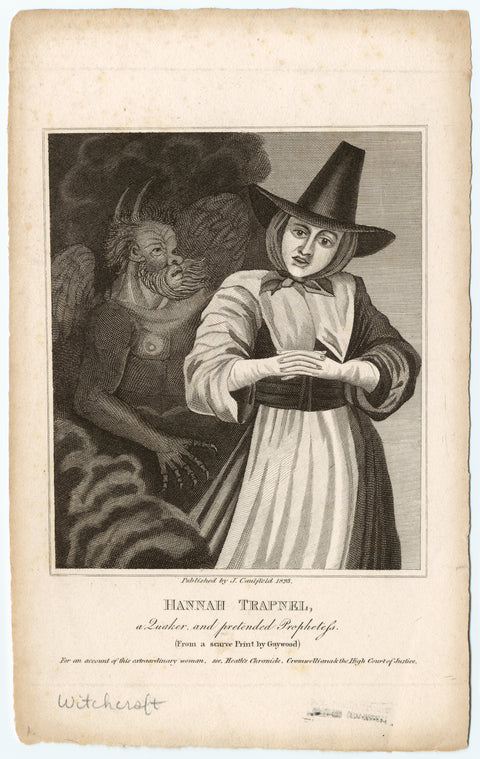 Hannah Trapnel, a Quaker, and pretended prophetess