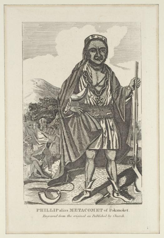 Philip alias Metacomet of Pokanoket.