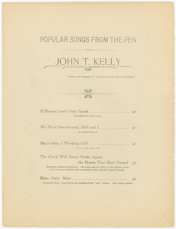 Olcott's home song