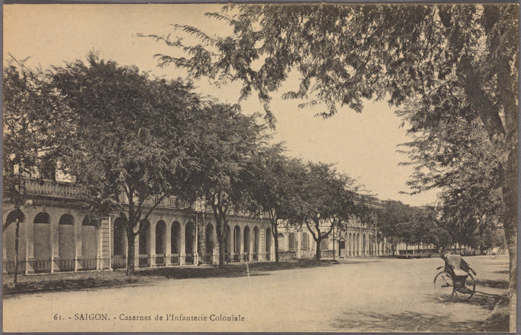 Saigon.  Casernes de L'Infanterie Coloniale.