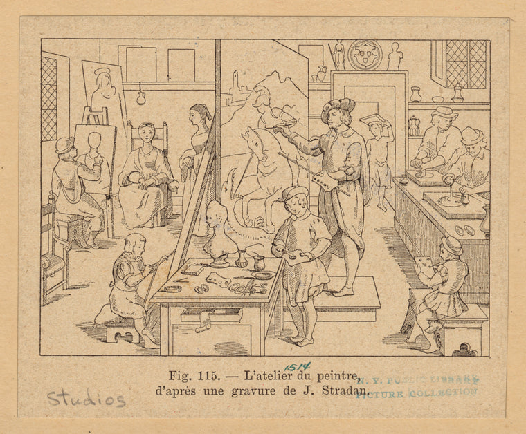 L'atelier du peintre